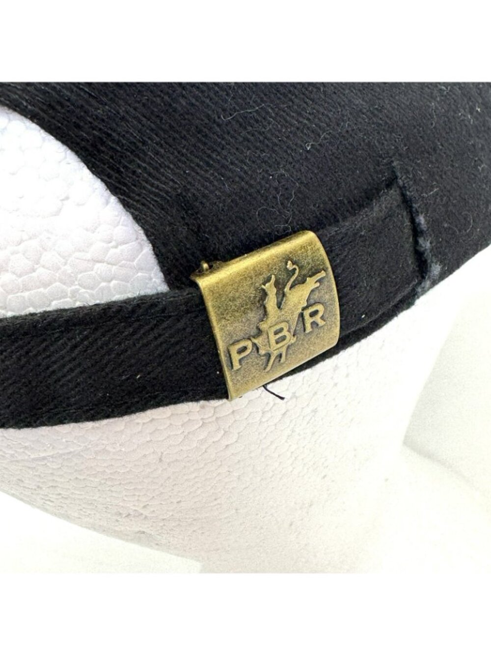 PBR Professional Bull Riders Cap Hat Adjustable Black Canadian Tour Rodeo - Picture 5 of 6